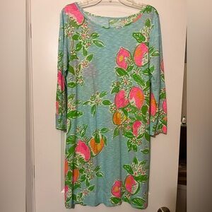 Lilly Pulitzer Marlowe Dress- Pool Pink Lemonade